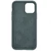 Evelatus Apple iPhone 11 Pro Max Premium Soft Touch Silikonhülle Tannengrün