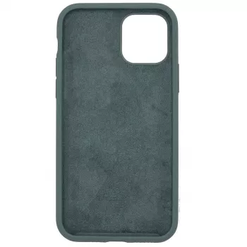 Evelatus Apple iPhone 11 Pro Max Premium Soft Touch Silikonhülle Tannengrün