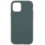 Evelatus Apple iPhone 11 Pro Max Premium Soft Touch Silikonhülle Tannengrün