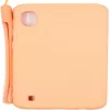 Evelatus Samsung Galaxy A10 Soft Touch Silicone Case with Strap Pink