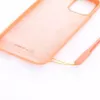 Evelatus Apple iPhone 11 Pro Soft Touch Silikonhülle mit Trageriemen Pink