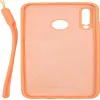 Evelatus Huawei P30 Lite Soft Touch Silikonhülle mit Trageband Pink