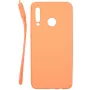 Evelatus Huawei P30 Lite Soft Touch Silikonhülle mit Trageband Pink