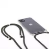 Evelatus Apple iPhone 11 Pro Hülle mit Band Grün Transparent