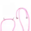 Evelatus Apple iPhone XR Hülle mit Band Pink Transparent