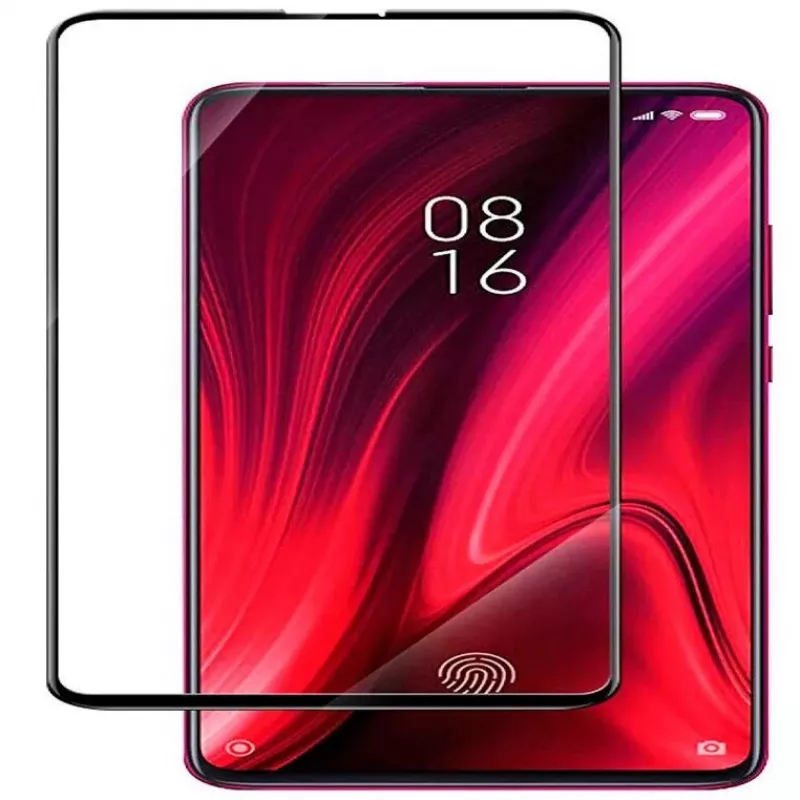 Evelatus Xiaomi Mi 9T Pro 2.5D Black Frame (Full Glue) Tempered Glass Screen Protector