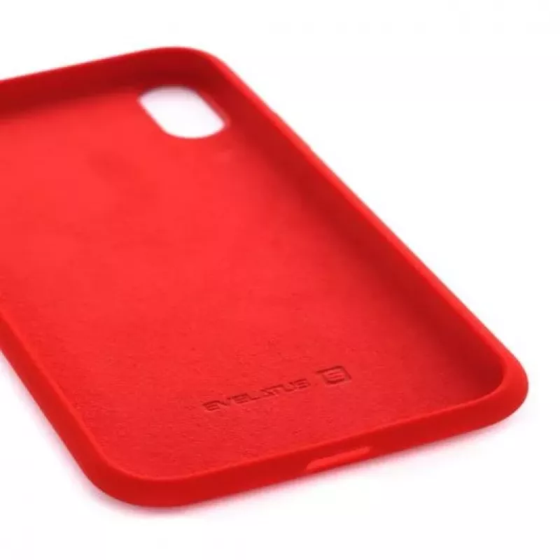 Evelatus Apple iPhone XR Nano Silicone Case Soft Touch TPU Rot