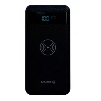 Evelatus Power Bank Wireless EPB05 10000 mAh Schwarz