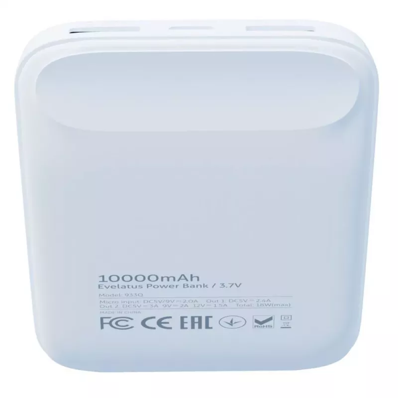 Evelatus Power Bank EPB07 10000 mAh Weiß