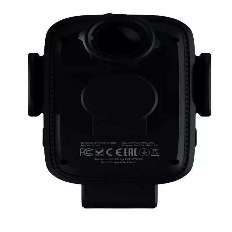 Evelatus Car Holder Wireless Charger WCH03 15W Black