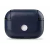 Evelatus Apple AirPods Pro Leder-Schutzhülle Dunkelblau