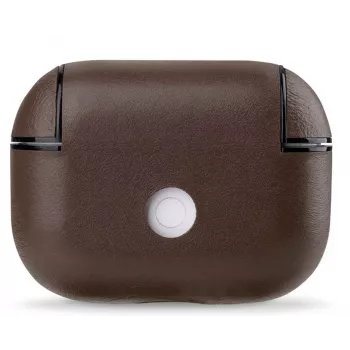 Evelatus Apple AirPods Pro Leder-Schutzhülle Braun