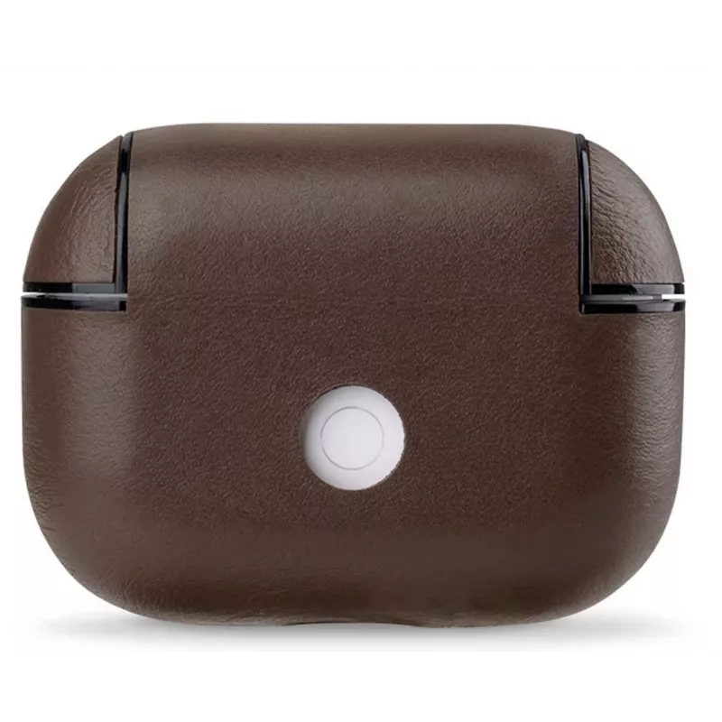 Evelatus Apple AirPods Pro Leder-Schutzhülle Braun