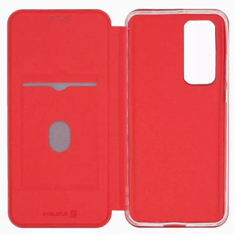 Evelatus Huawei P40 Book Case Weinrot