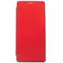 Evelatus Book Case für Xiaomi Redmi Note 9, Weinrot, PU-Leder, Wallet-Case mit Kartenfächern und Standfunktion