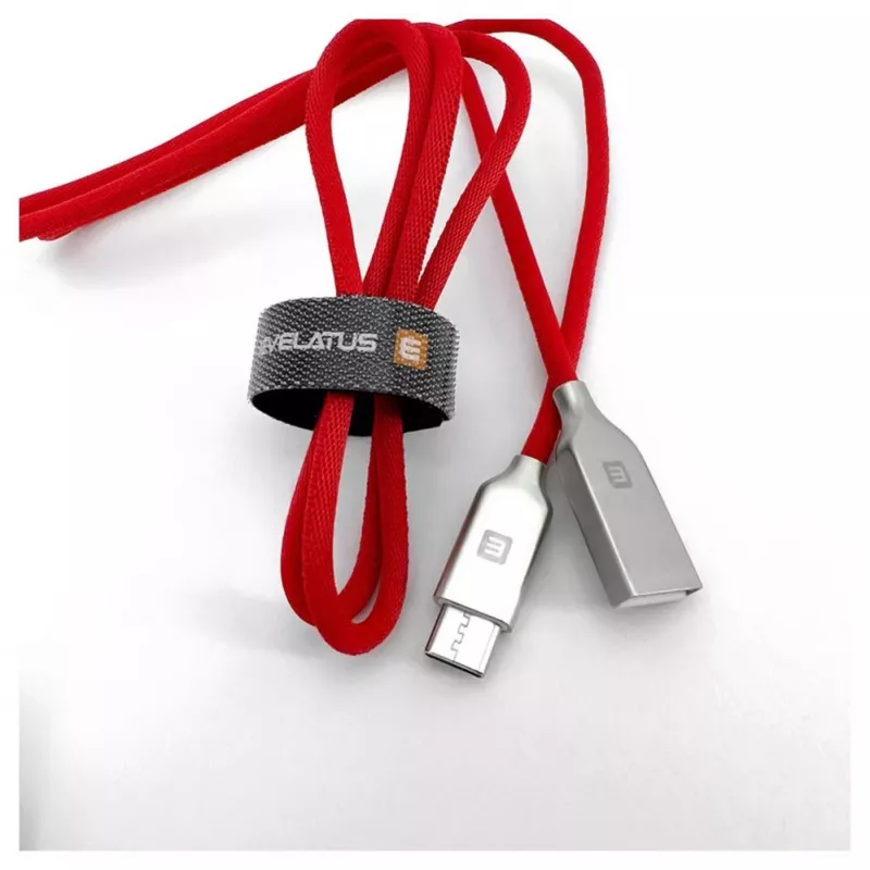 Evelatus Datenkabel für Type-C-Geräte TPC06 1m Rot