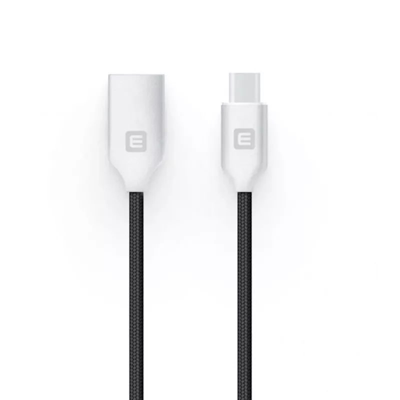 Evelatus Datenkabel für USB-C-Geräte TPC06 2m Schwarz