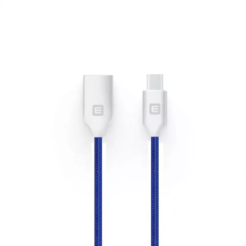 Evelatus Datenkabel für Type-C-Geräte TPC06 2m Blau