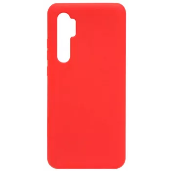 Evelatus Xiaomi Mi Note 10 Lite Soft Touch Silikonhülle Rot