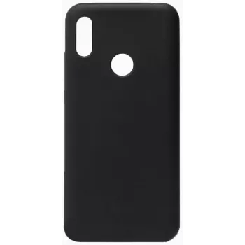 Evelatus Nano Silicone Case für Huawei Y6 2019 - Soft Touch TPU Schwarz
