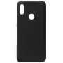 Evelatus Nano Silicone Case für Huawei Y6 2019 - Soft Touch TPU Schwarz