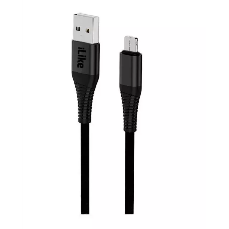 iLike Ladekabel für MicroUSB ICM01 Schwarz