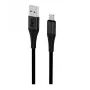 iLike Ladekabel für MicroUSB ICM01 Schwarz