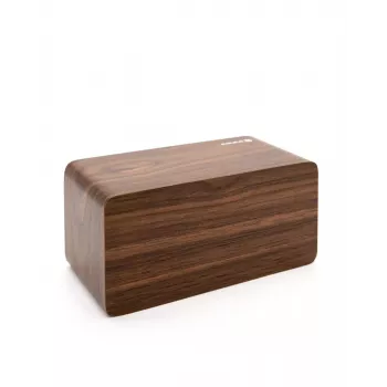 Evelatus Multifunktionsuhr EMC01 Holz - LED Digitalwecker mit Temperatur- und Feuchtigkeitsanzeige