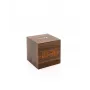 Evelatus Multifunktionsuhr EMC02 Holz - Digitale LED Wecker mit Temperaturanzeige, braune Holzmaserung