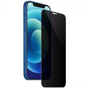 Evelatus Apple iPhone 12/12 Pro 6,1 inch Privacy 2.5D Silk Full Cover Japan Glue Anti-Static Screen Protector