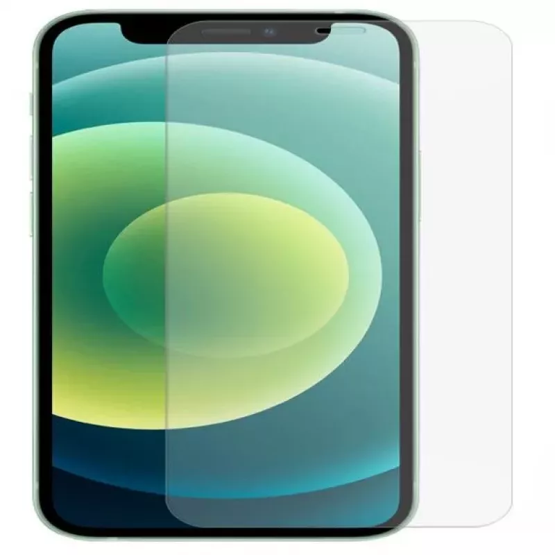 Evelatus Apple iPhone 12 mini 5,4 inch Matte 2.5D Silk Cover Japan Glue Glas Anti-Statischer Displayschutz