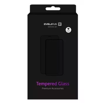 Evelatus Apple iPhone 12 mini 5,4 inch Matte 2.5D Silk Cover Japan Glue Glas Anti-Statischer Displayschutz