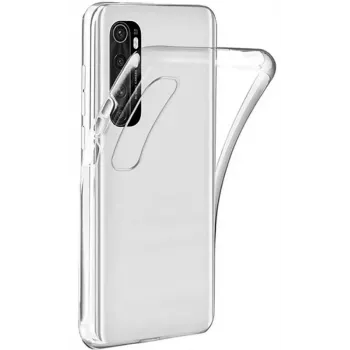 EVELATUS Xiaomi Mi Note 10 Lite Clear Silicone Case 1.5mm TPU Transparent