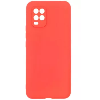 Evelatus Xiaomi Mi 10 Lite Soft Touch Silikonhülle Rot