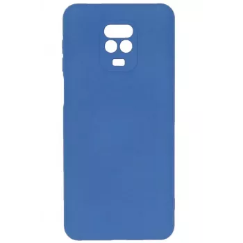 Evelatus Nano Silicone Case Soft Touch TPU für Xiaomi Redmi Note 9 - Blau