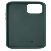 Evelatus Apple iPhone 12 mini Premium Soft Touch Silicone Case Pine Green