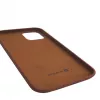 Evelatus Apple iPhone 12/12 Pro Premium Soft Touch Silicone Case Dark Coffee