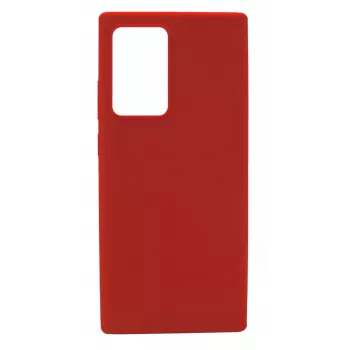 Evelatus Premium Soft Touch Silicone Case für Samsung Galaxy Note 20 Ultra - Rot