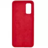 Evelatus Samsung Galaxy S20 Premium Soft Touch Silicone Case Rot
