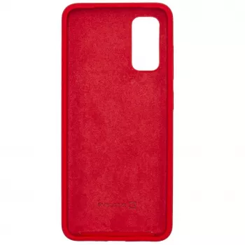 Evelatus Samsung Galaxy S20 Premium Soft Touch Silicone Case Rot
