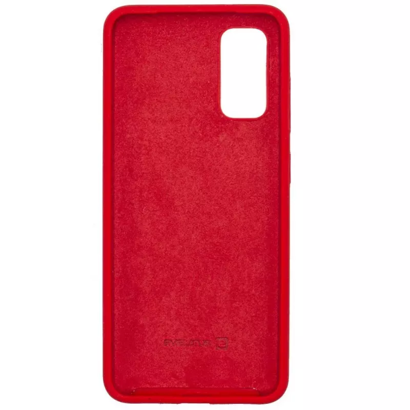 Evelatus Samsung Galaxy S20 Premium Soft Touch Silicone Case Rot