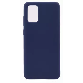Evelatus Samsung Galaxy S20 Ultra Premium Soft Touch Silicone Case Midnight Blue