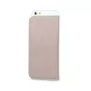 iLike Universal Magnet Case für 5,5-5,7 Zoll Smartphones, Flip Wallet mit Kartenfächern und Standfuß, Gold