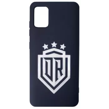 Evelatus Samsung Galaxy A41 Soft Touch Silicone Case DR Logo N1 White