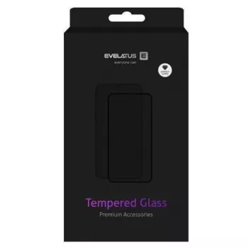 Evelatus Apple iPhone 12/12 Pro Rubber Anti-Broken 3D Glass Full Cover Japan Glue Anti-Static Screen Protector