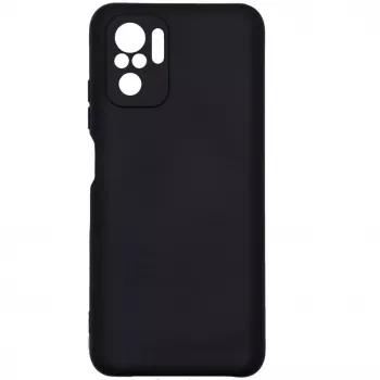 Evelatus Nano Silicone Case Soft Touch TPU für Xiaomi Redmi Note 10S / Poco M5s Schwarz