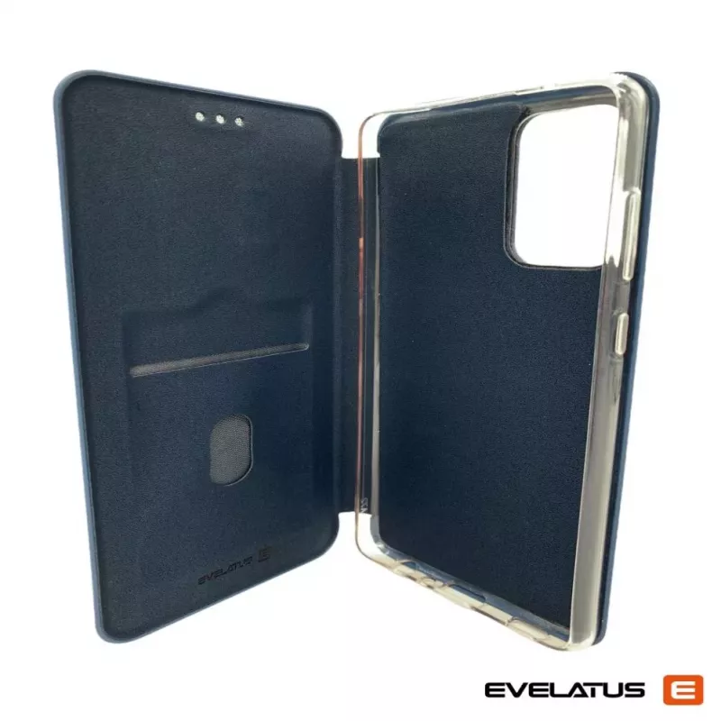Evelatus Samsung Galaxy A72 Book Case Blau