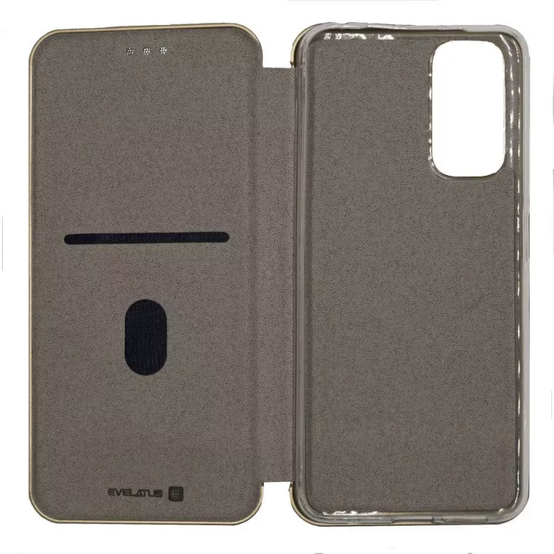 Evelatus Book Case für Xiaomi POCO M3 / Redmi 9T / Redmi Note 9 4G - Gold