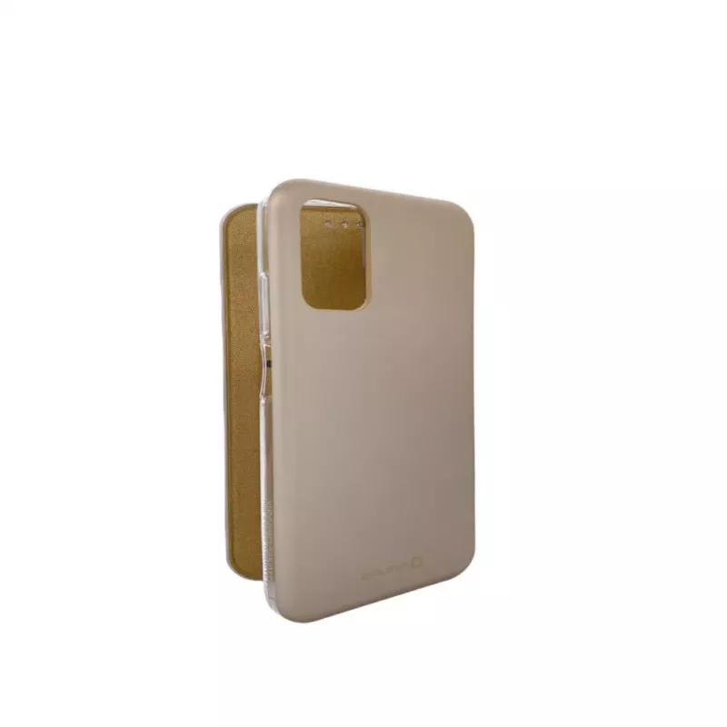 Evelatus Book Case für Xiaomi Redmi 9T - Gold - PU-Leder mit TPU-Schale, Wallet-Folio mit Ständer und Kartenfächern