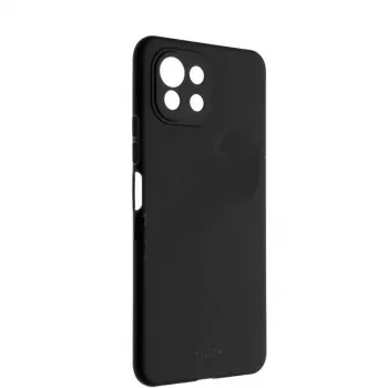 Evelatus Nano Silicone Case Soft Touch TPU für Xiaomi Mi 11 Lite / 11 Lite 5G / 11 Lite 5G NE - Schwarz